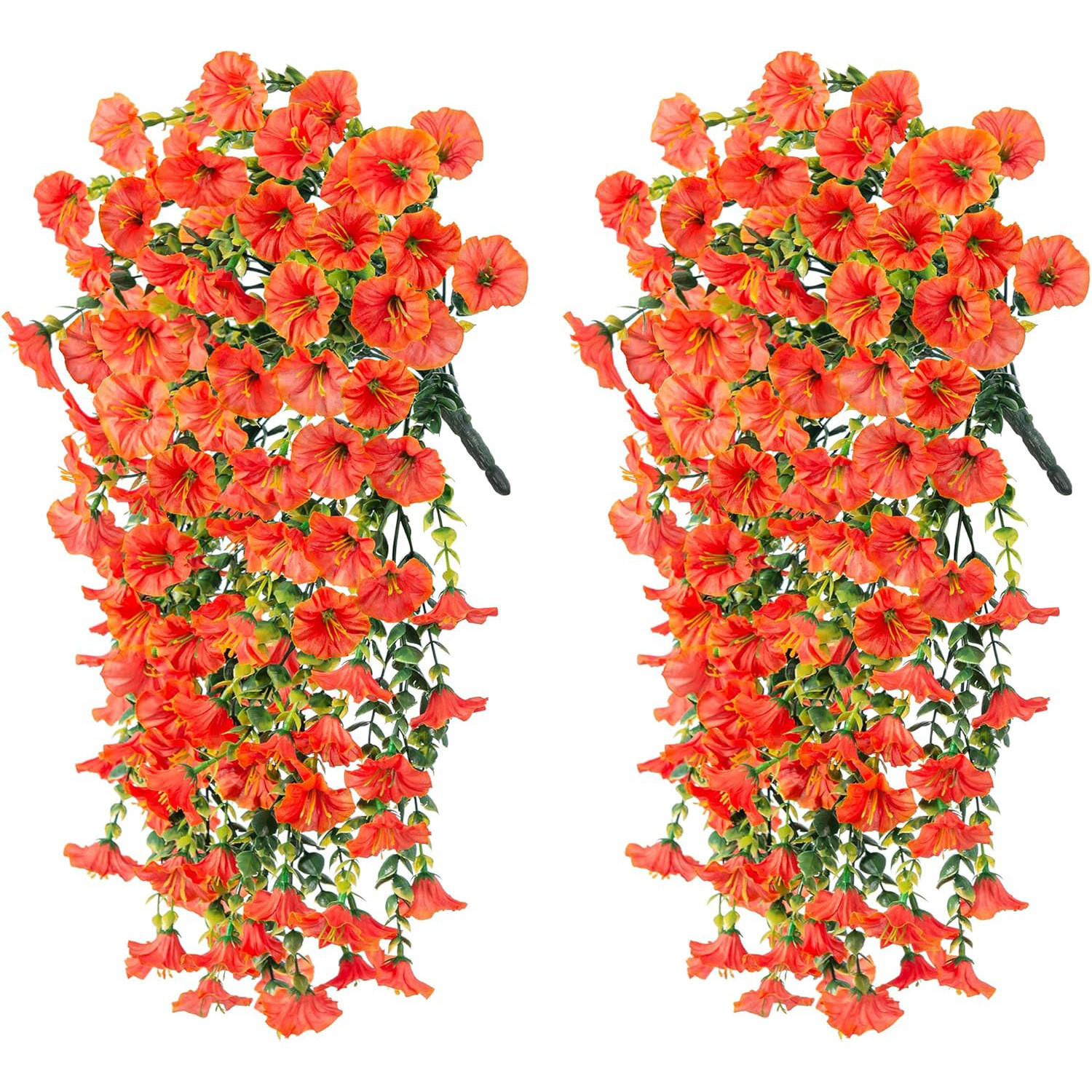 Kaket Kunstblume Orange 75 cm