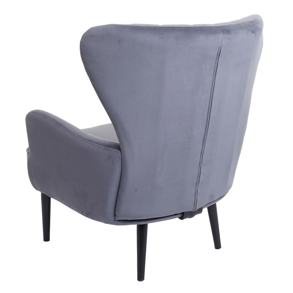 LOUNGE-SESSEL Grau - Grau, Textil (75/87/75cm) - MCW