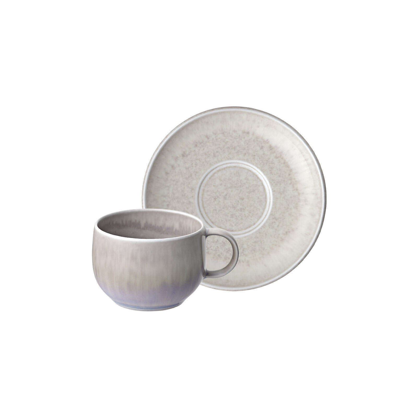 ESPRESSOTASSE MIT UNTERTASSE Perlemor Sand beige 60 ml - Beige, Keramik (12/7/12cm) - like.Villeroy & Boch