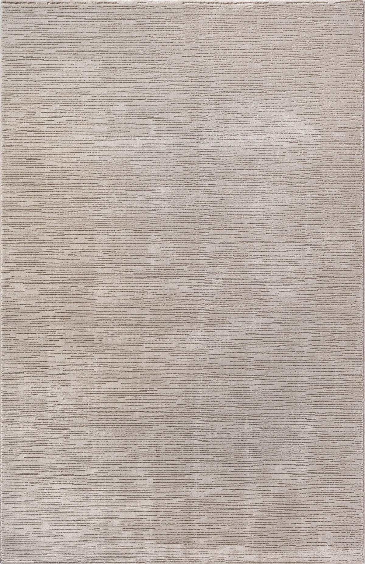 KURZFLORTEPPICH Streifen KASOS Polyester Beige 200 x 290 cm - Beige, Textil (200/290cm) - KADIMA DESIGN