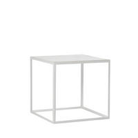 BEISTELLTISCH Brena Weiß 52 cm x 50 cm - Weiß, Holz (52/52/50cm)