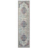 VINTAGE-TEPPICH Demelza Multi - Hellblau, Textil (60/240cm) - Kukoon Rugs