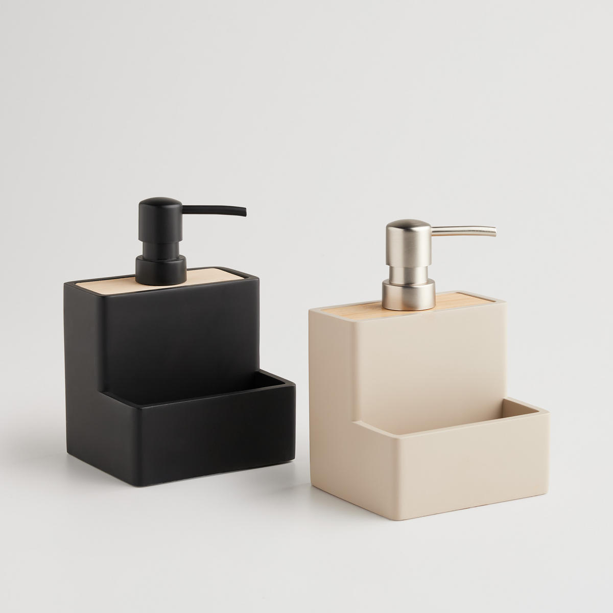 SEIFENSPENDER Vastos - Schwarz, Kunststoff (11.5/16.5/10cm) - home&you