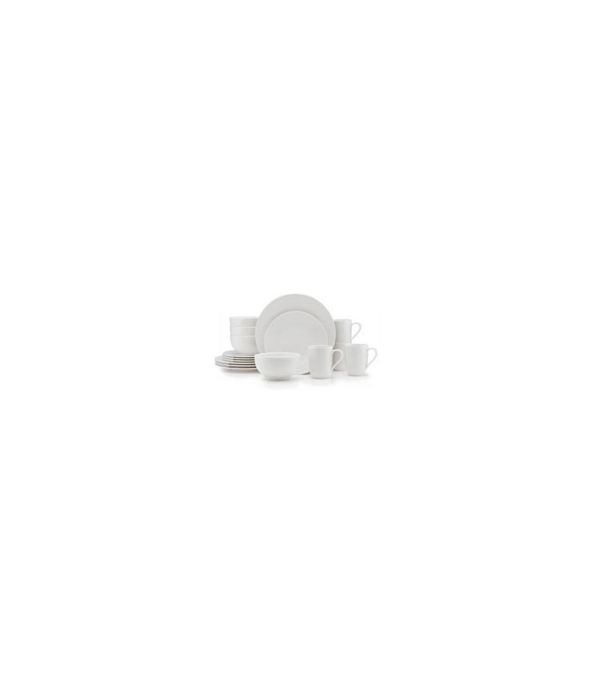 GESCHIRRSERVICE For Me weiß 16er Set - Weiß, Keramik (1/1/1cm) - Villeroy & Boch