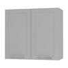 KÜCHENHÄNGESCHRANK Kvantum W3/80 Dust Grey Matt / Grau Matt 80 / 32,5 / 72cm - Grau, Holz/Holzwerkstoff (80/72/32.5cm) - Feldmann-Wohnen