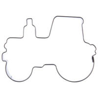 AUSSTECHFORM Traktor 7,5 cm Silber - Silberfarben, Metall (5/1.5/7.5cm) - Orion 