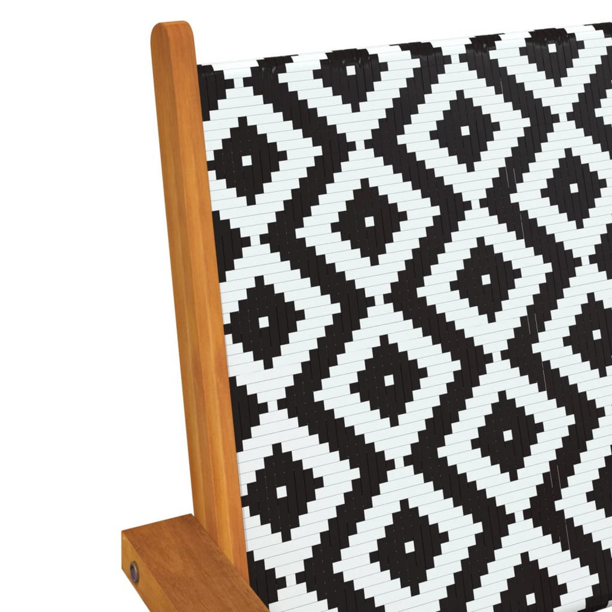 GARTENSTÜHLE 2er Set Massivholz Akazie - Braun, Holz (56/92/62cm) - vidaXL