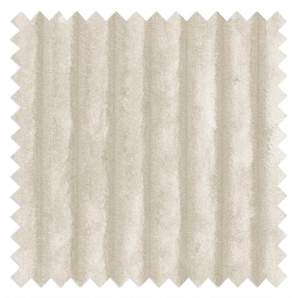 ECKSOFA mit Longchair - Cord - Creme/Schwarz, Kunststoff/Textil (284/178cm) - home24