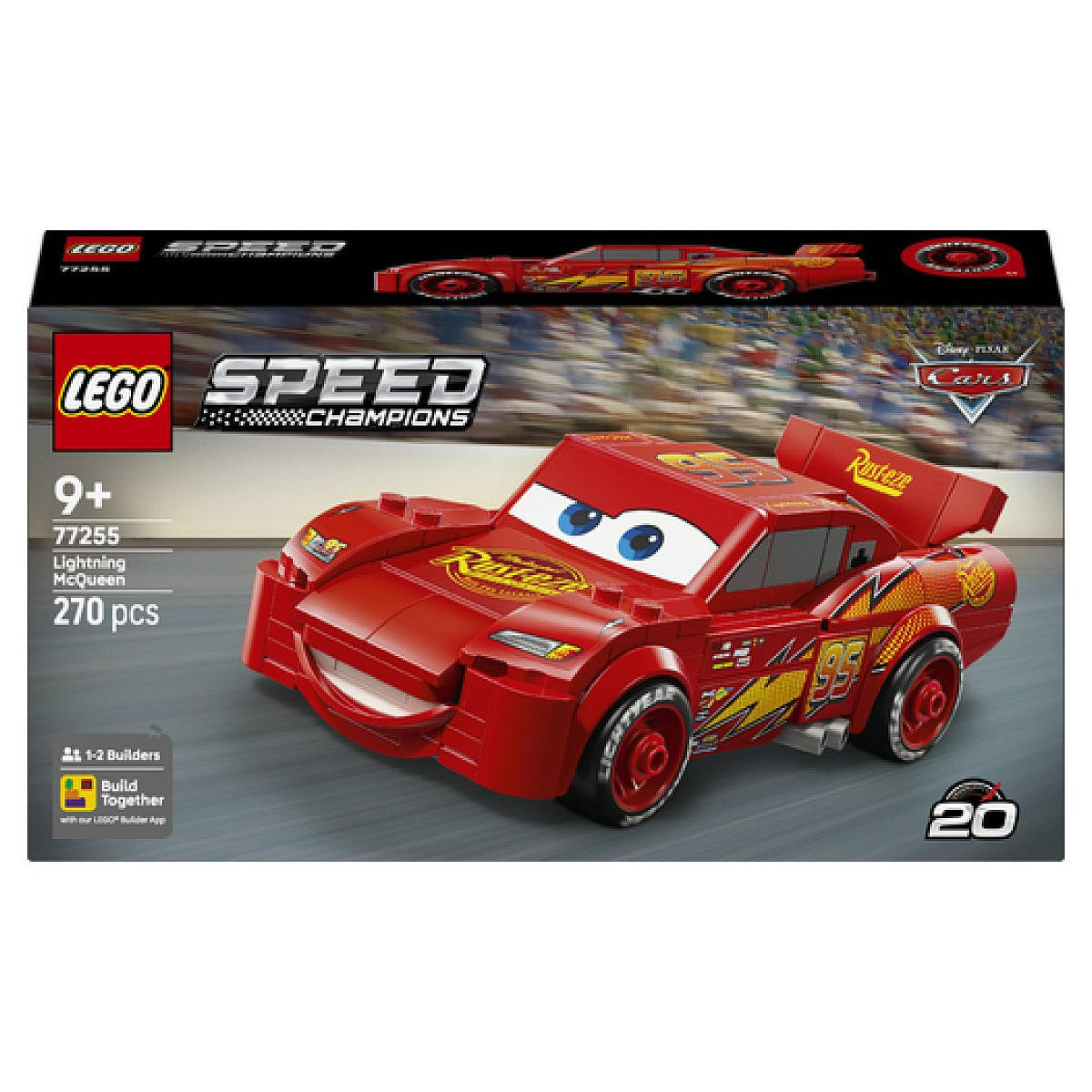 Lego Klemmbausteine Rot 14.1x6.1x26.2 cm