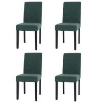 ESSZIMMERSTUHL Grün 4er-Set - Grün, Textil (42/90/50cm) - MCW