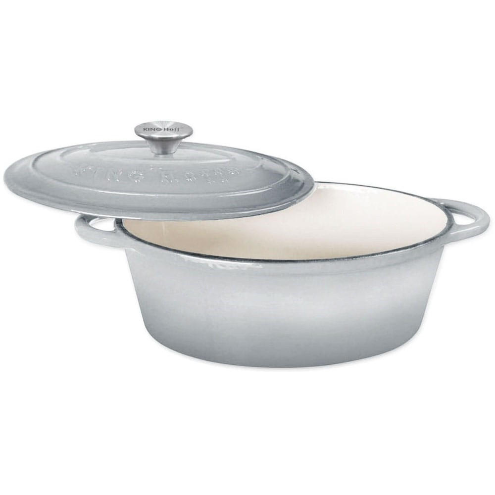 BRÄTER Grau 33/26/11.5 cm KH1613 - Grau, Metall (33cm) - Kinghoff 