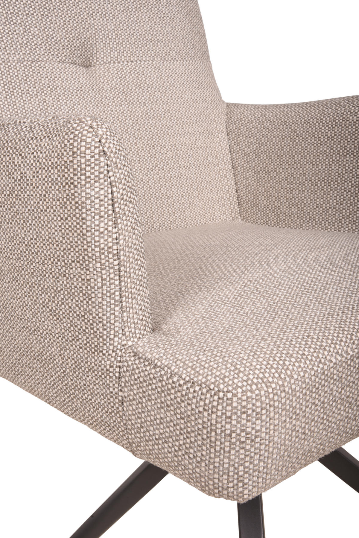 GARTENSTUHL Lisa 2er Set Stahl Hellgrau 94x56x62cm - Hellgrau, Metall (56/94/62cm) - DELUKE