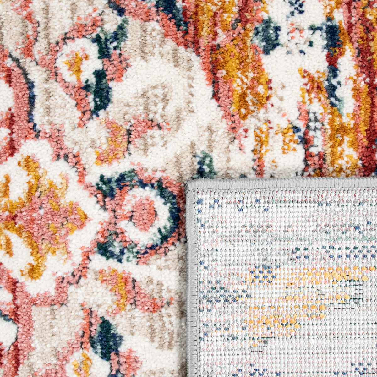 KURZFLORTEPPICH 200/200 cm Herbete 733 - Grau, Textil (200/200cm) - Paco Home