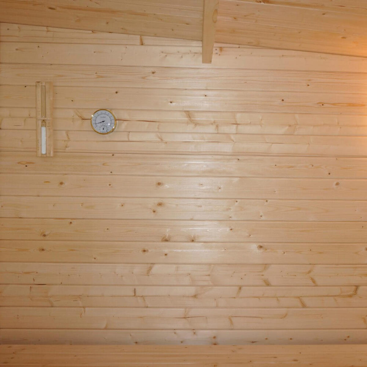 SAUNAHAUS TALO XL - XL - Braun, Holz (400/220/217cm) - Home Deluxe