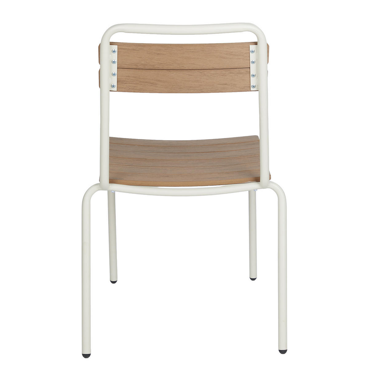 STAPELSTUHL (2er-Set) Tonka - Beige, Kunststoff/Metall (50/83/60cm) - Butlers