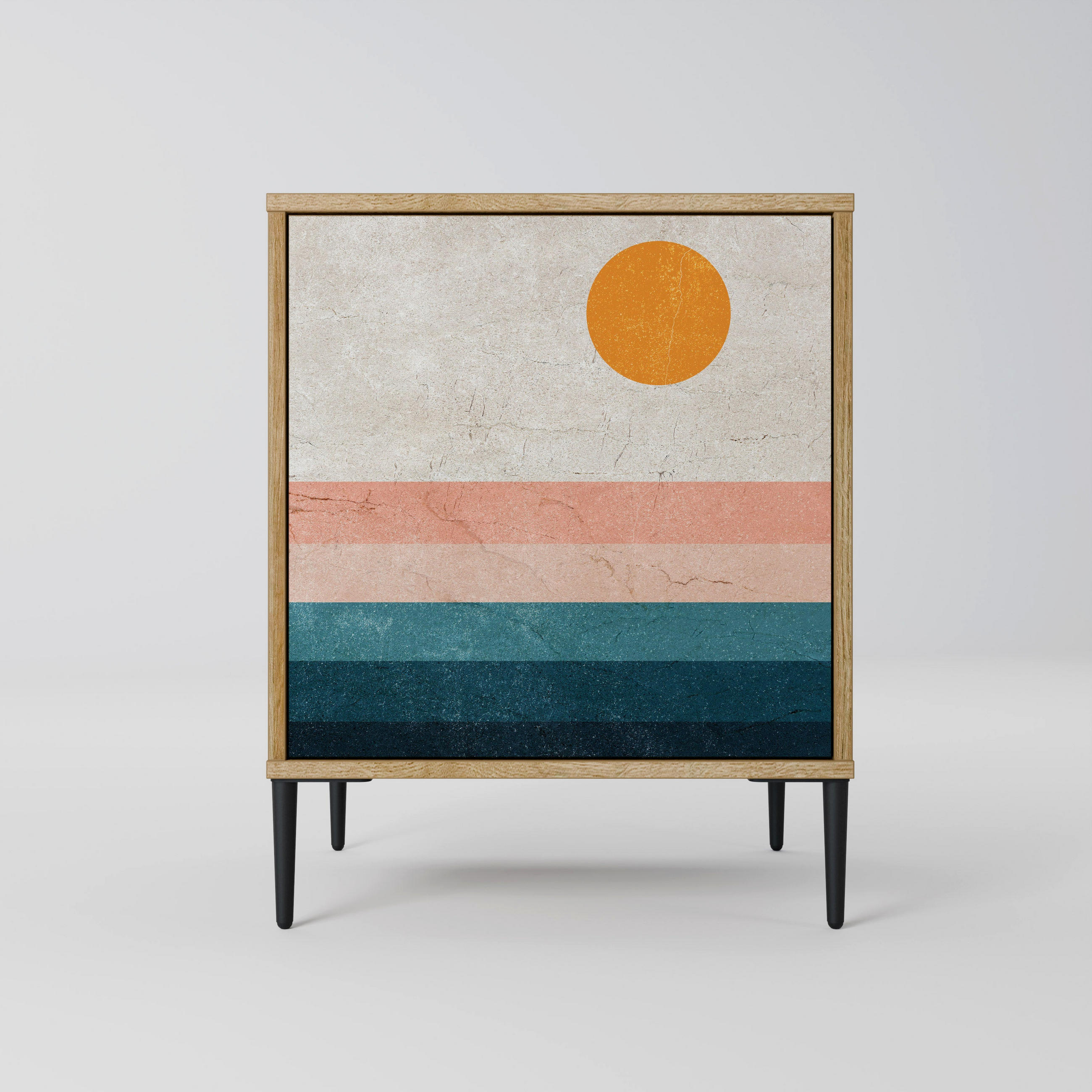 SpaceRebels Sideboard Eiche 57.5x72.5x42 cm