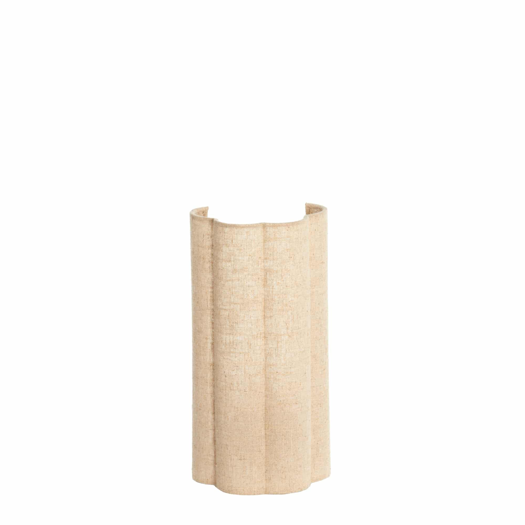 WANDLEUCHTE FRINGE Natürlich 15/10/30.5 cm - Hellbraun, Metall (10/30.5/15cm) - Walldoctor
