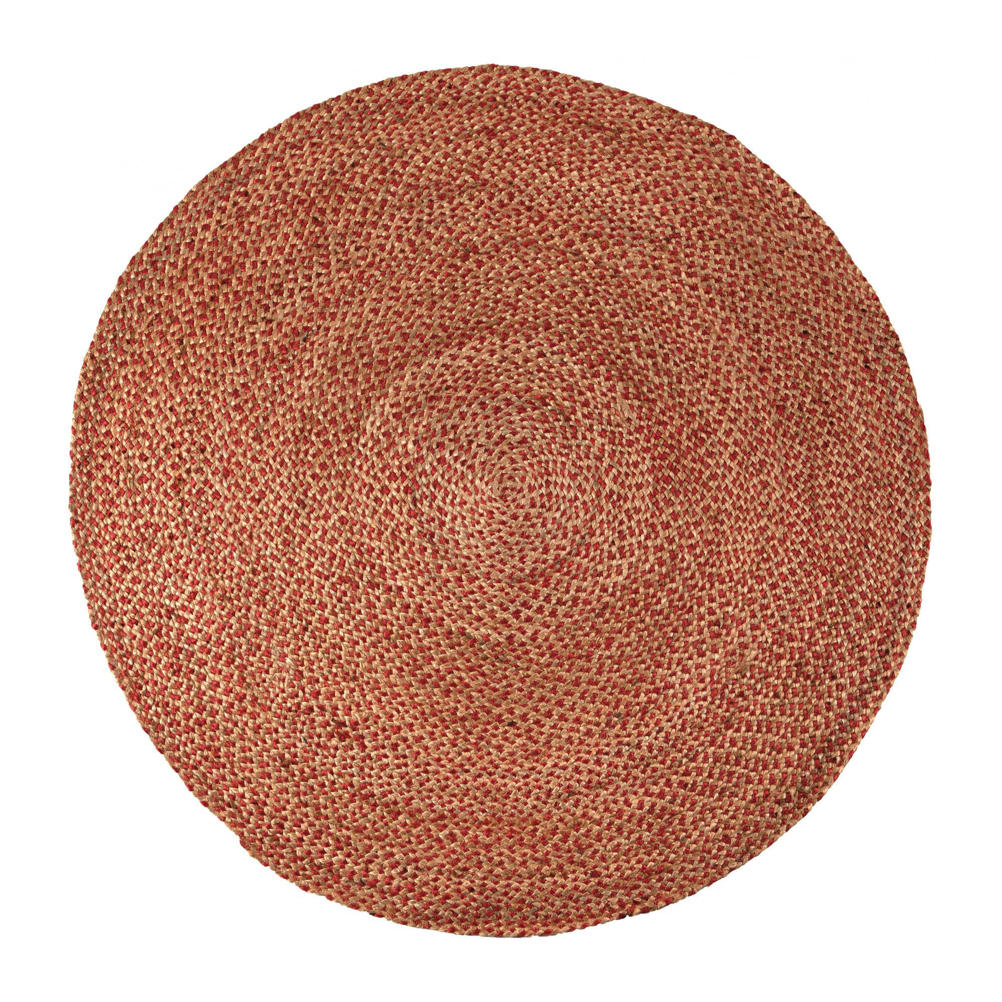 TEPPICH Elliot marmelade diameter 160 cm - Orange, Textil (160/160cm) - Vivaraise