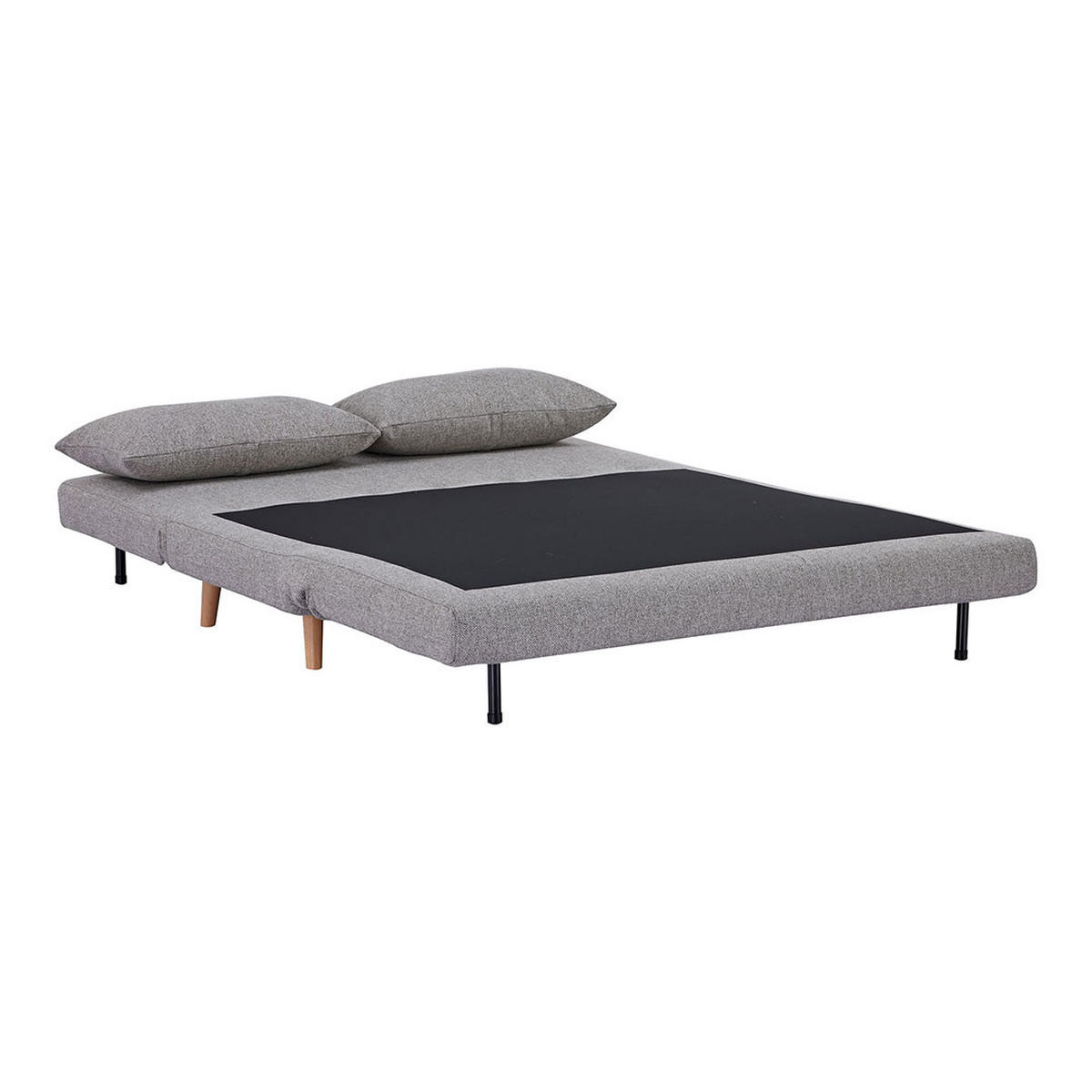 SCHLAFSOFA, Marlow, Grau, Polyester, 140 x 88 x 82 cm - Grau, Textil (140/82/88cm) - ebuy24