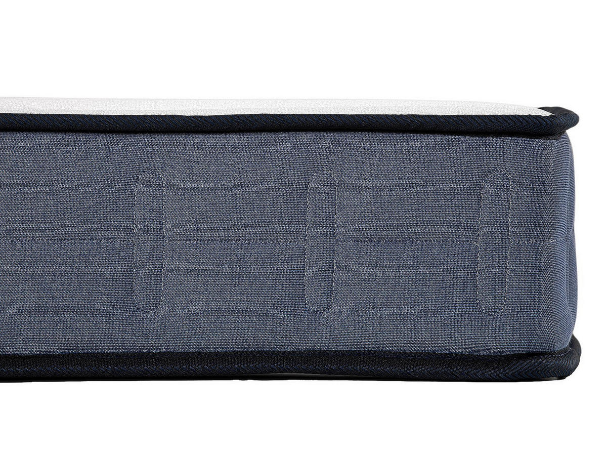 STANDARDMATRATZE - 1 Person - Stoff - Weiß - - Weiß, Textil (90/190cm) - Vente-Unique