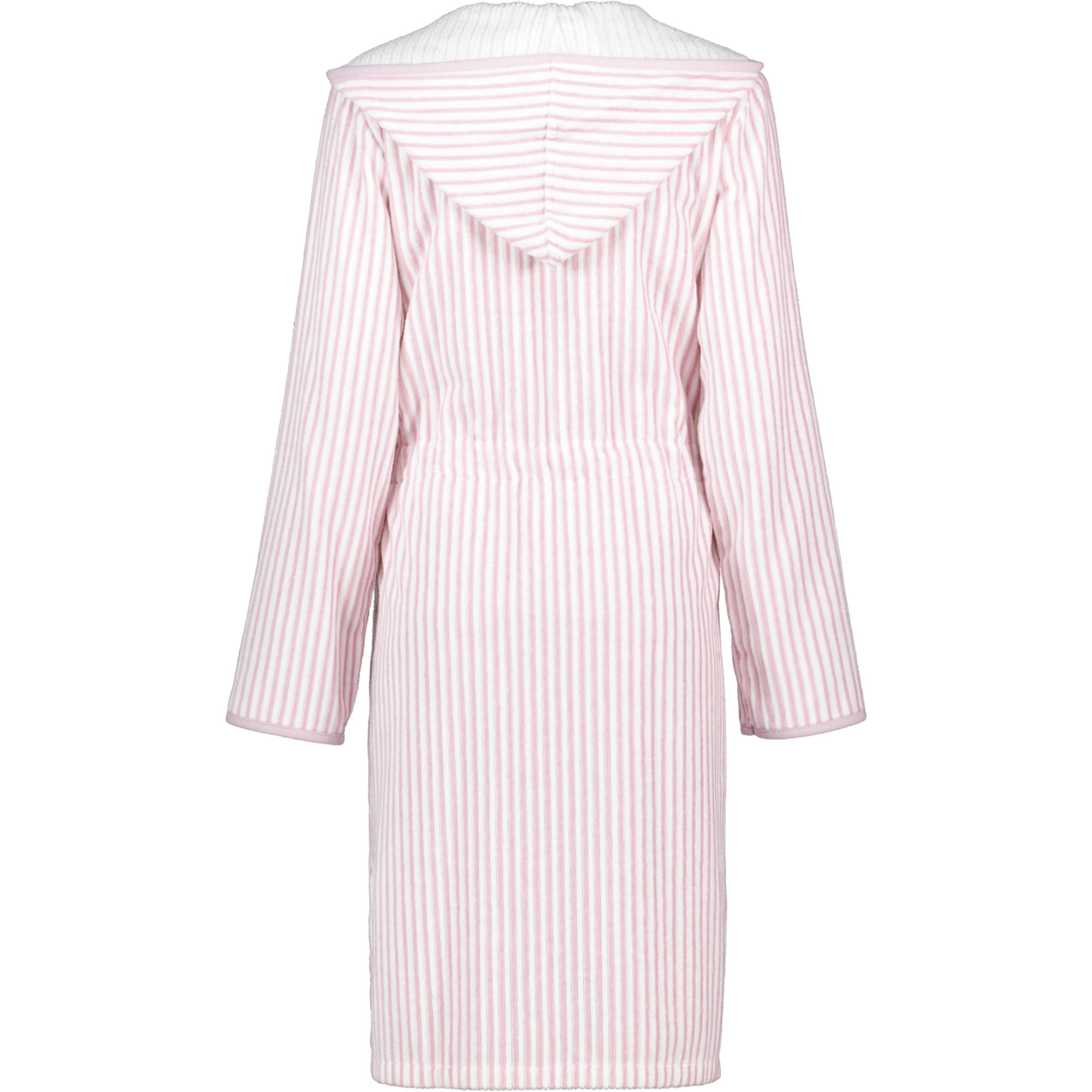 BADEMANTEL DAMEN REISSVERSCHLUSS 6416 MALVE - 22 - Rosa, Textil (Snull) - Cawoe
