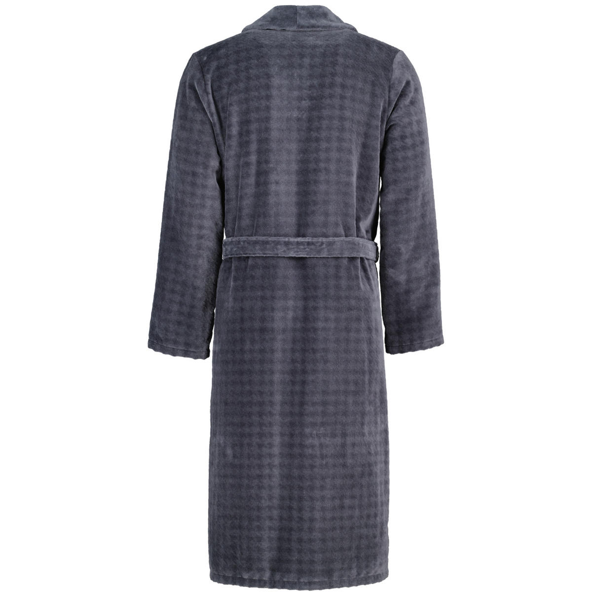 BADEMANTEL HERREN SCHALKRAGEN LUXURY HOME 1716 ANTHRAZIT - 774 - Grau, Textil (Snull) - Cawoe