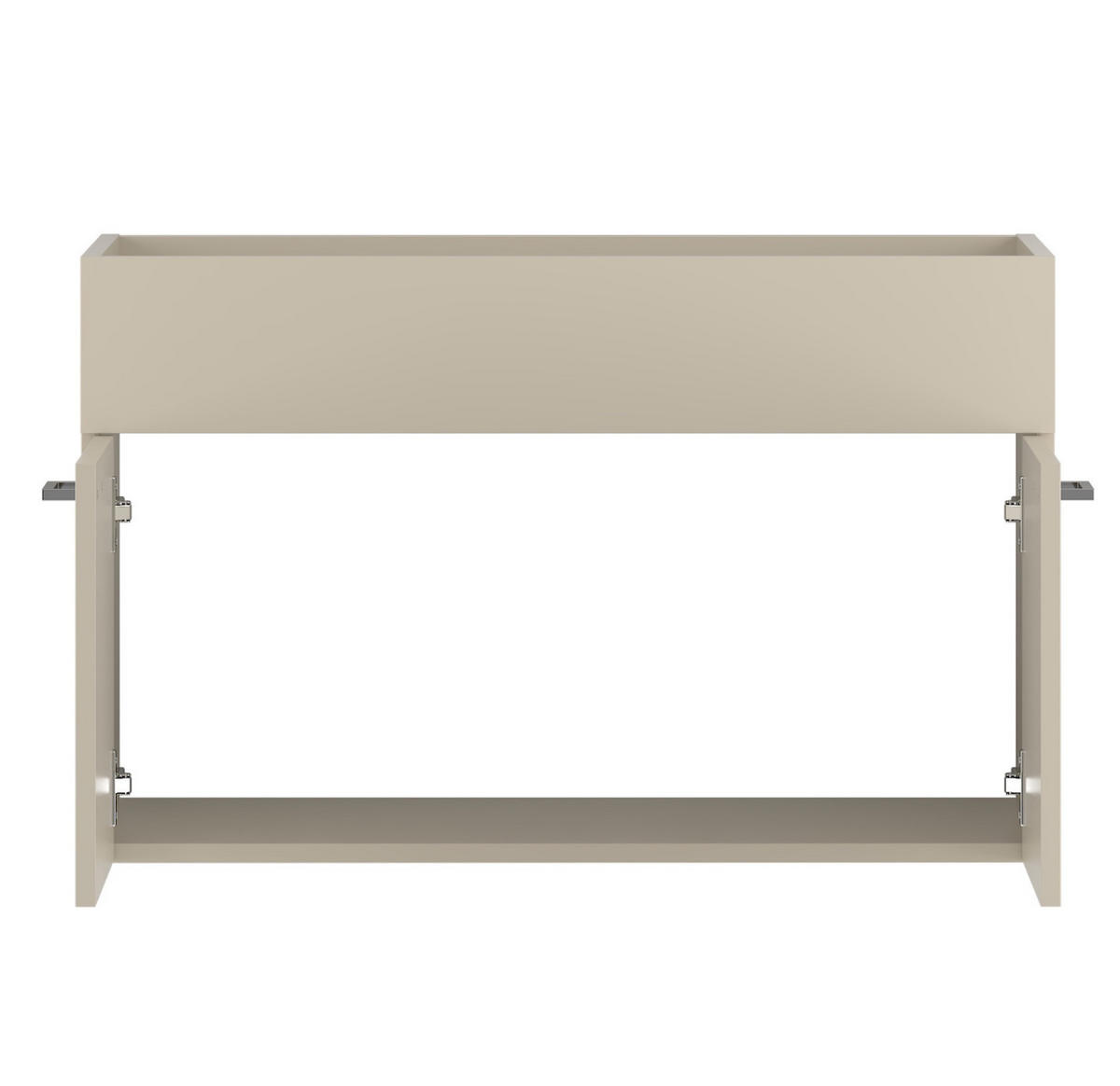 WASCHBECKENUNTERSCHRANK Colorado 2 Schubladen Cashmere - 80 x 46 x 52 cm - Kaschmir, Holz (80/52/46cm) - Badplaats
