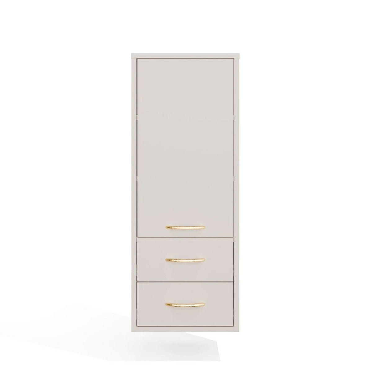 WANDHÄNGESCHRANK Noras - Kaschmir, Holzwerkstoff (35/90/30cm) - kommodly