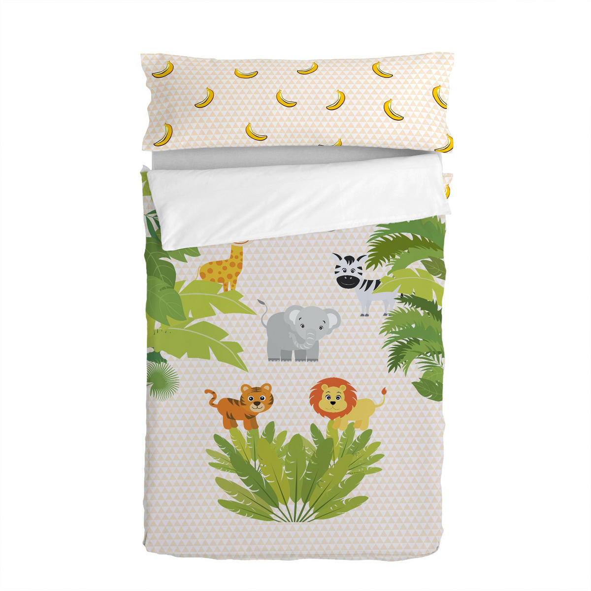 KINDER schlafsack Wild 90x200 cm Ohne füllung - Multicolor, Textil (90/200cm) - Happy Friday