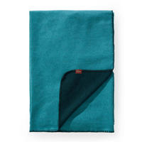 DECKE Mona Türkis 140/200 cm - Türkis, Textil (140/200cm) - benuta