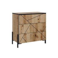 KOMMODE Hatto Eiche 78 x 76.8 cm mit 3 Schubladen - Eichefarben, Holzwerkstoff (78/76.8/39.7cm) - Vicco