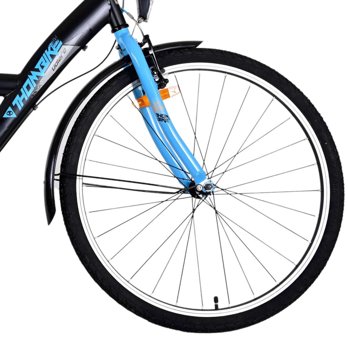 KINDERFAHRRAD Thornbike - Jungen - 26 Zoll - Rücktritt + Handbremse - 3 Gänge - Blau - Blau, Metall (77cm) - TPFSports