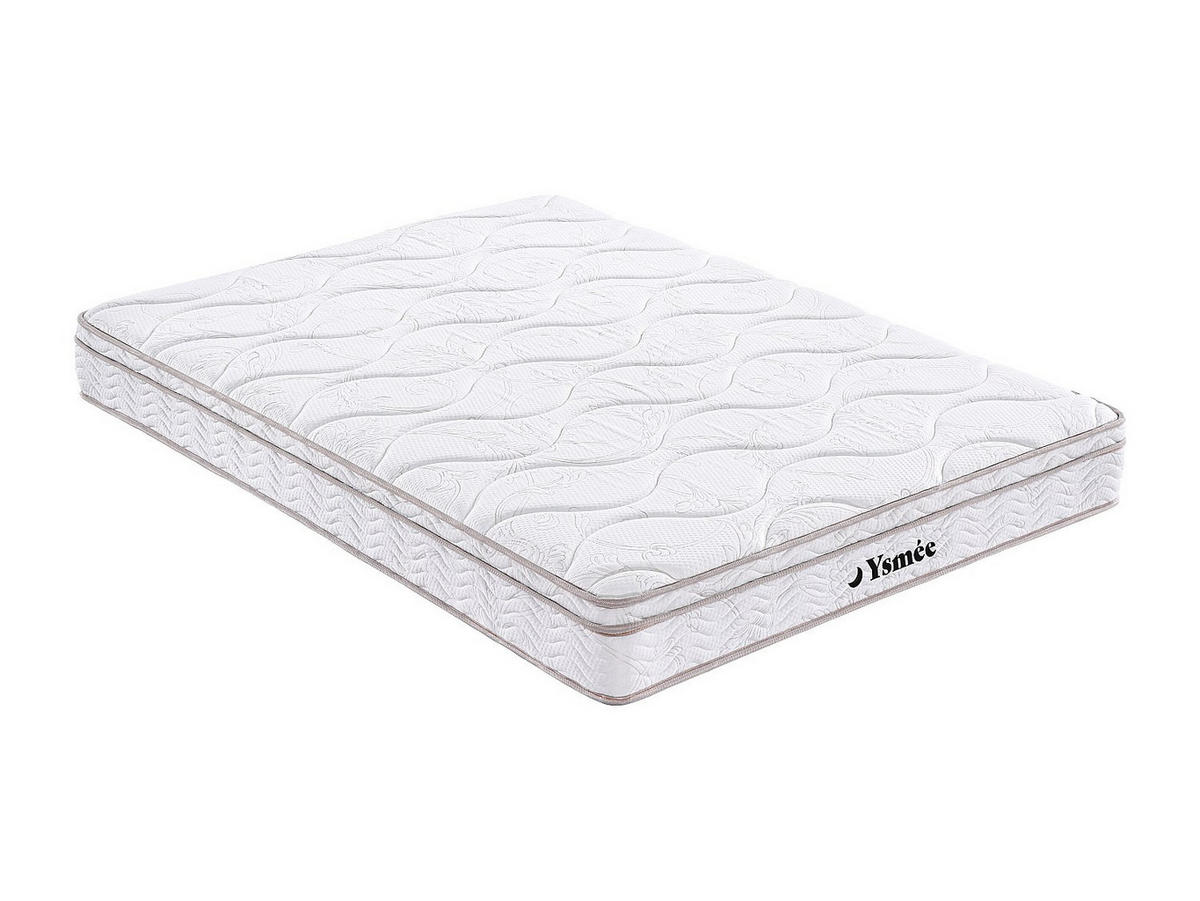 STANDARDMATRATZE - 2 Personen - stoff - weiß Wolkentanz - Weiß, Textil (140/200cm) - Vente-Unique
