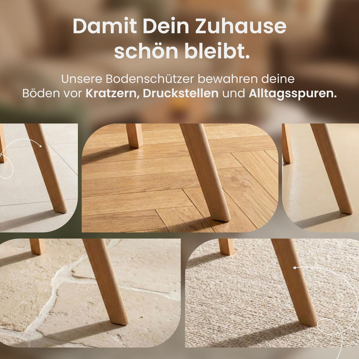 STUHL 4 Kunststoff Rot - Eukalyptusholzfarben/Rot, Holz/Kunststoff (49/83/50cm) - CLP