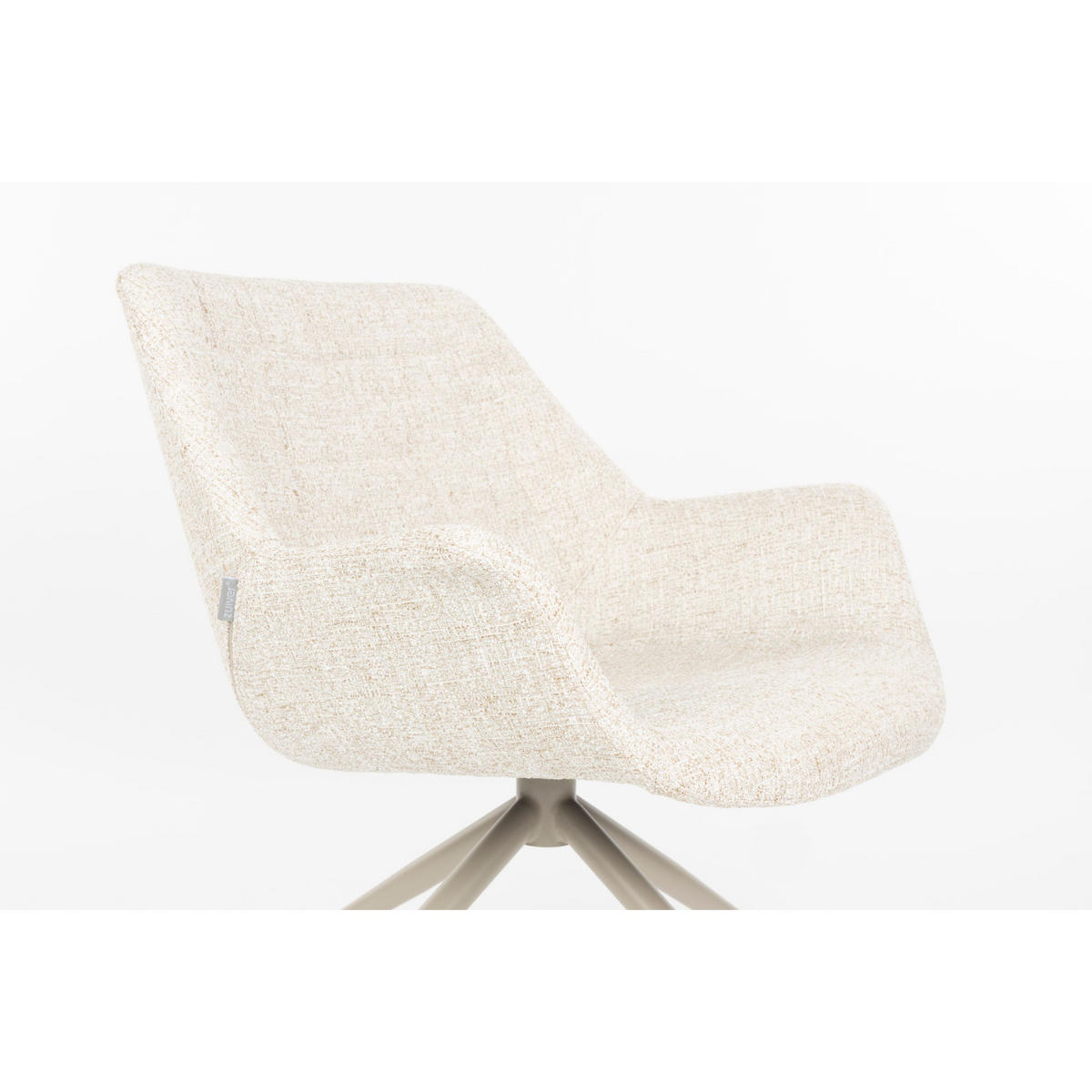SESSEL Doulton Beige - Beige, Kunststoff (84.5/78.5/80.5cm) - Zuiver