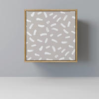 SIDEBOARD PASSING SECONDS, Eichefarben, 57,5x42x57,5 cm, Ohne Füße - Eichefarben/Multicolor, Holzwerkstoff (57.5/57.5/42cm) - SpaceRebels