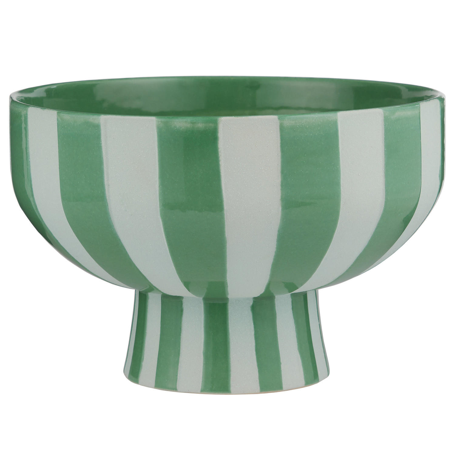 SCHALE Warm Scandi aus Keramik - Beige/Grün, Keramik (17cm) - Butlers