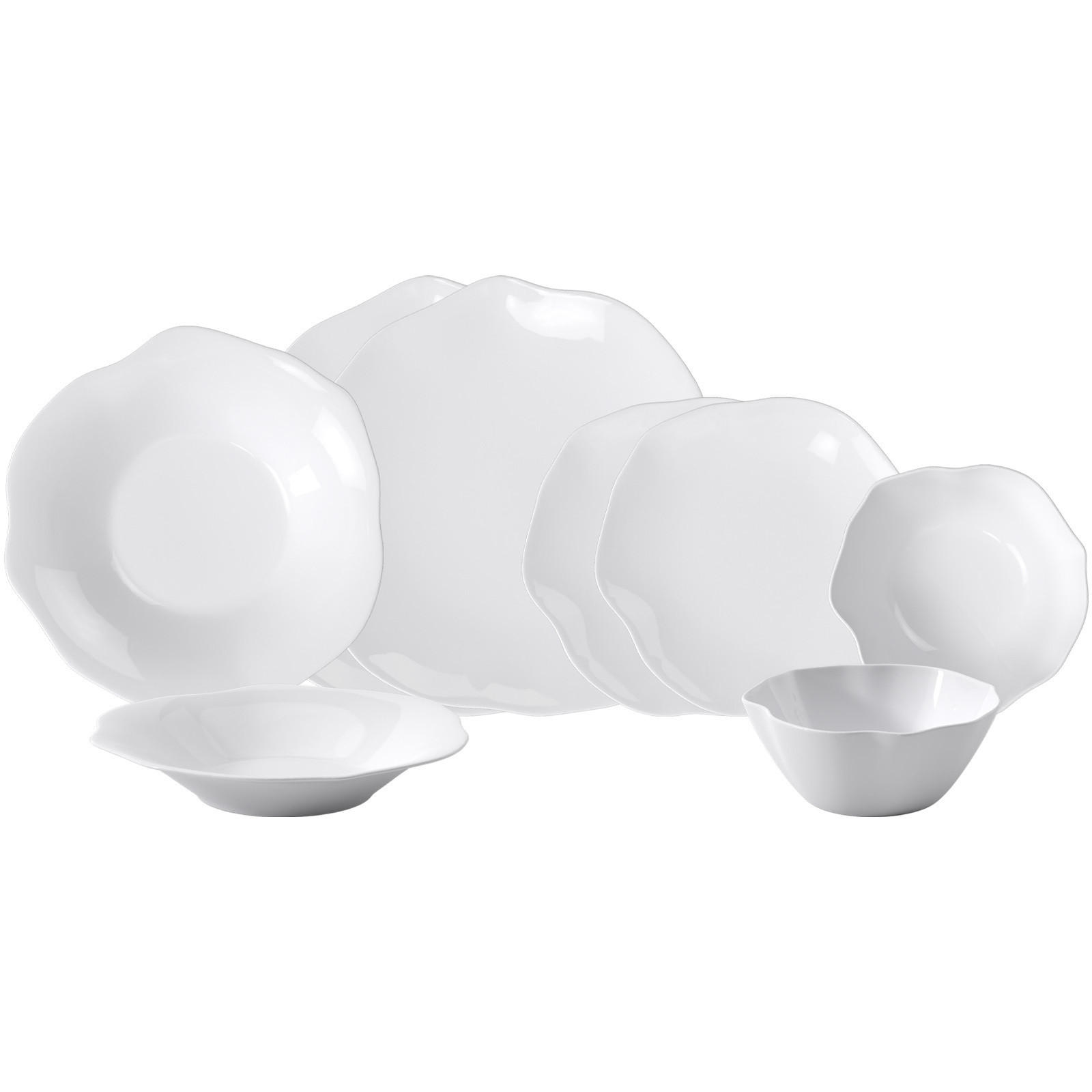 EINSTEIGER-SET Pura weiß 8er Set - Weiß, Keramik (1/1/1cm) - Villeroy & Boch