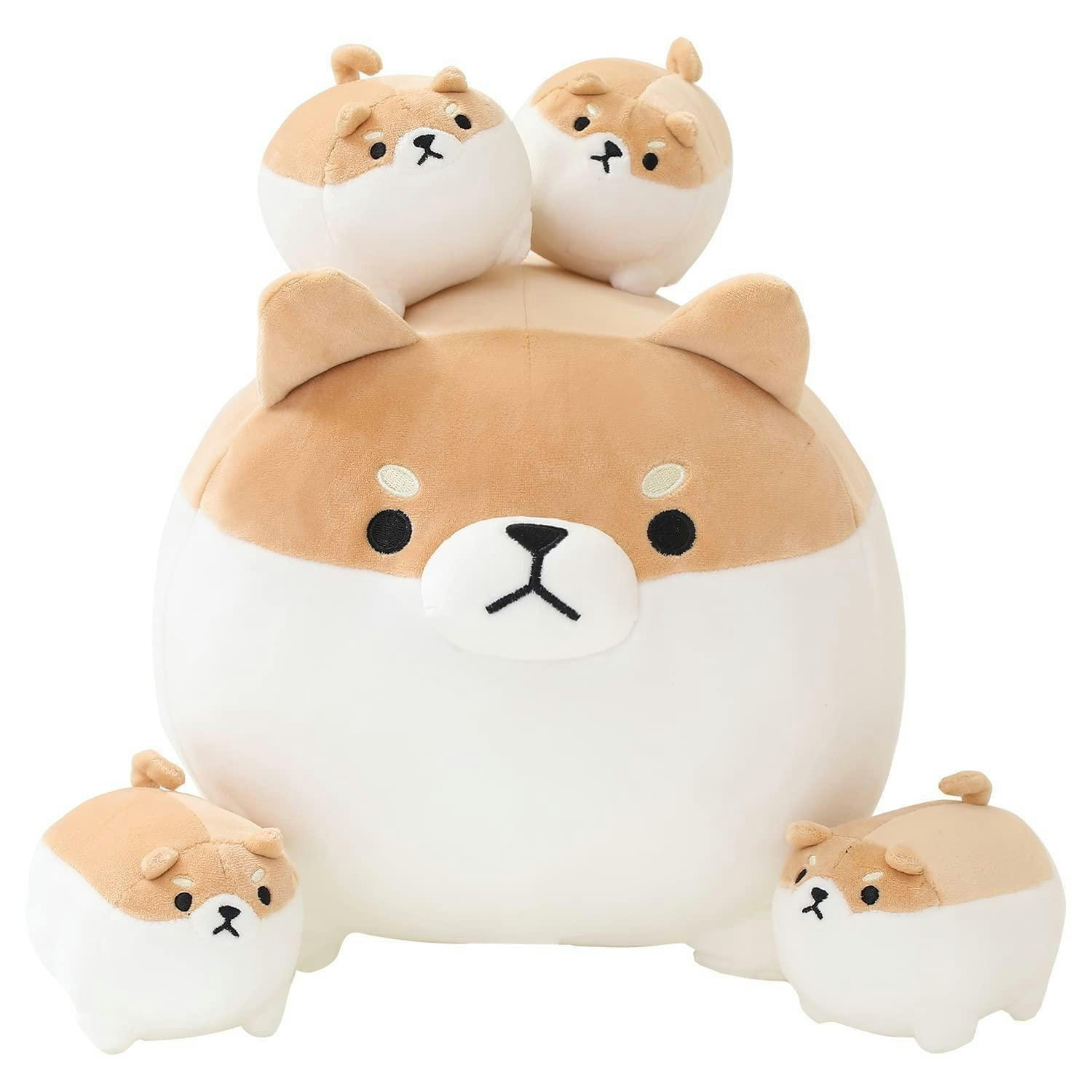 STOFFTIER Shiba Inu 5-teiliges Set - Multicolor, Textil (30.5/40.6cm)