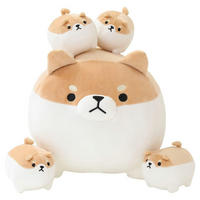 STOFFTIER Shiba Inu 5-teiliges Set - Multicolor, Textil (30.5/40.6cm)