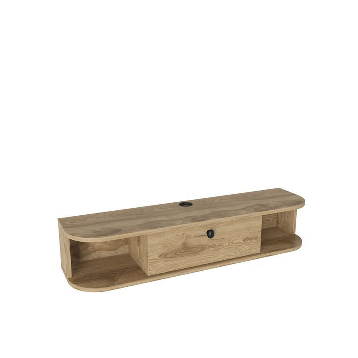 TV-ELEMENT Ibarra 120 cm Oud - Braun, Holzwerkstoff (120/23.4/29.6cm) - Decorotika