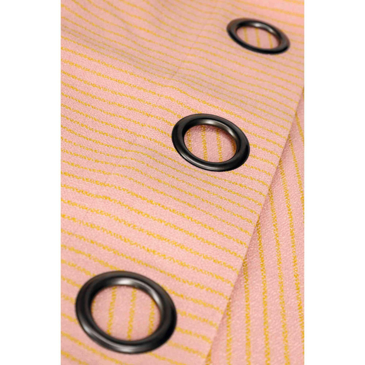 ÖSENVORHANG FUN - Rosa, Textil (140/1/250cm) - Esprit