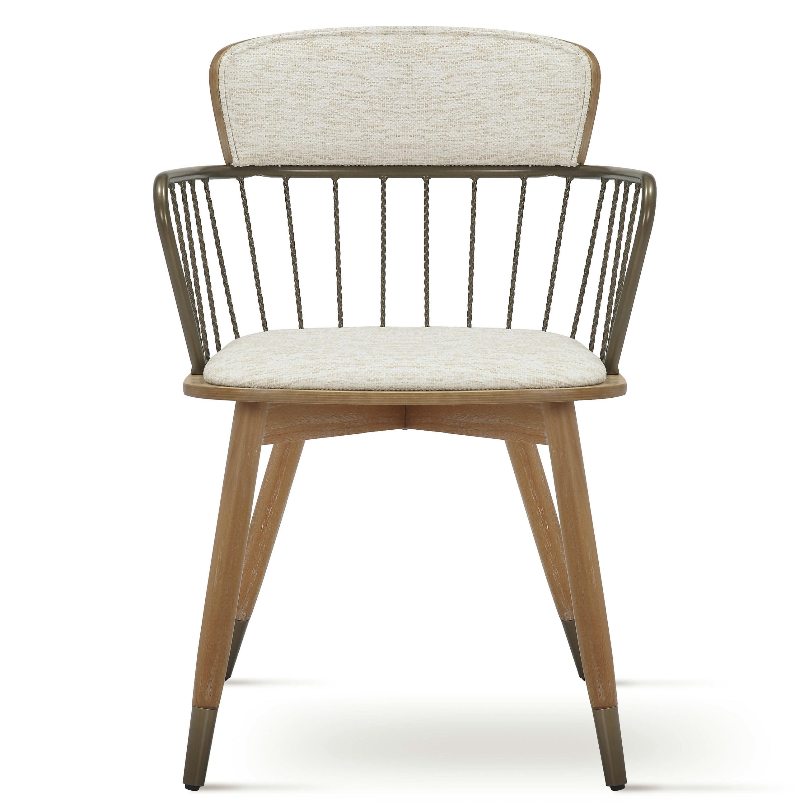 STUHL Massivholz 55 x 55 x 79 cm beige POLSTERSTÜHLE #01 - Beige, Kunststoff (55/79/55cm) - Massivmoebel24