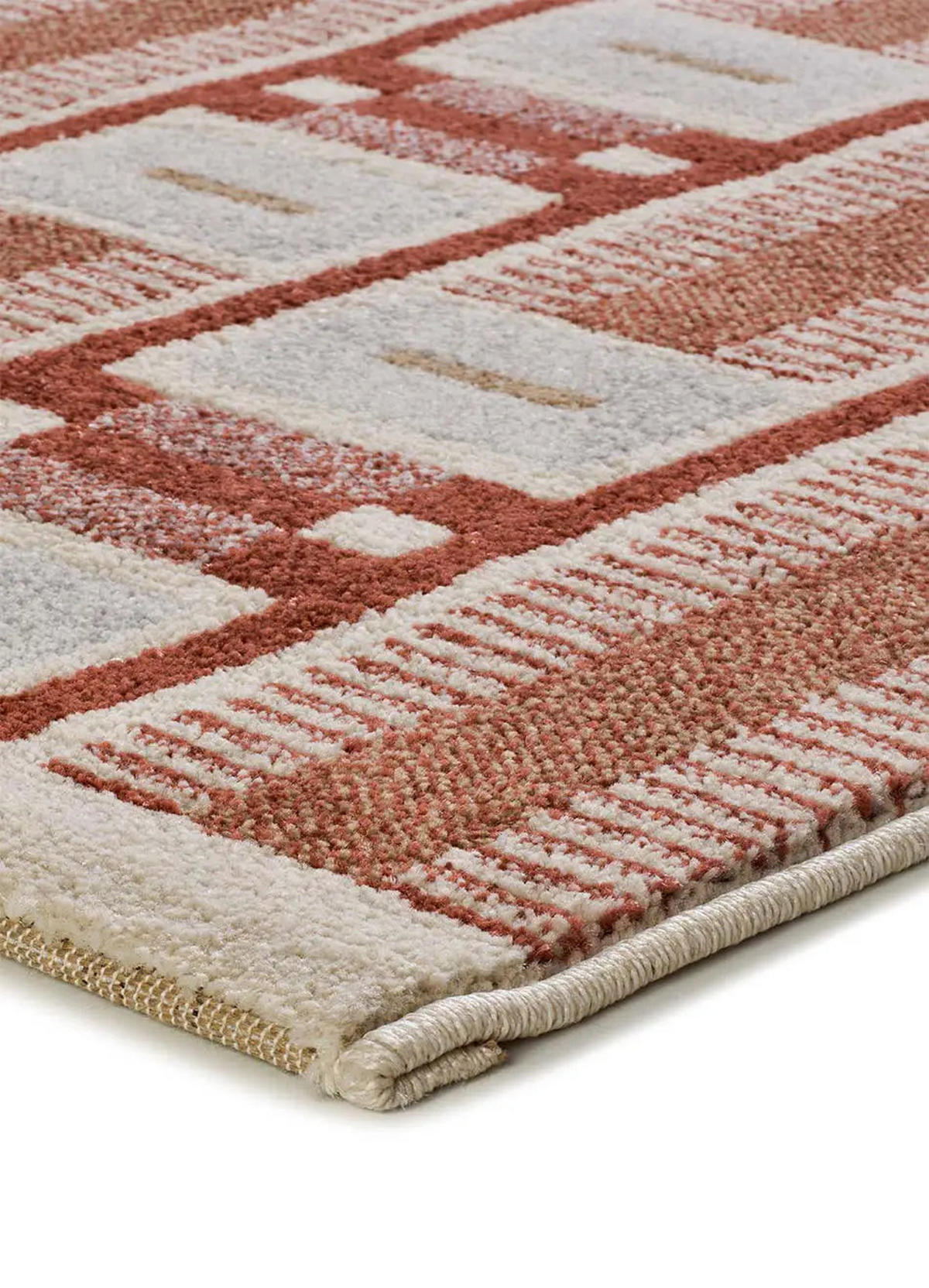 KURZFLORTEPPICH Kupfer Astra 160/230 cm - Kupferfarben, Naturmaterialien/Textil (160/230cm) - Atticgo