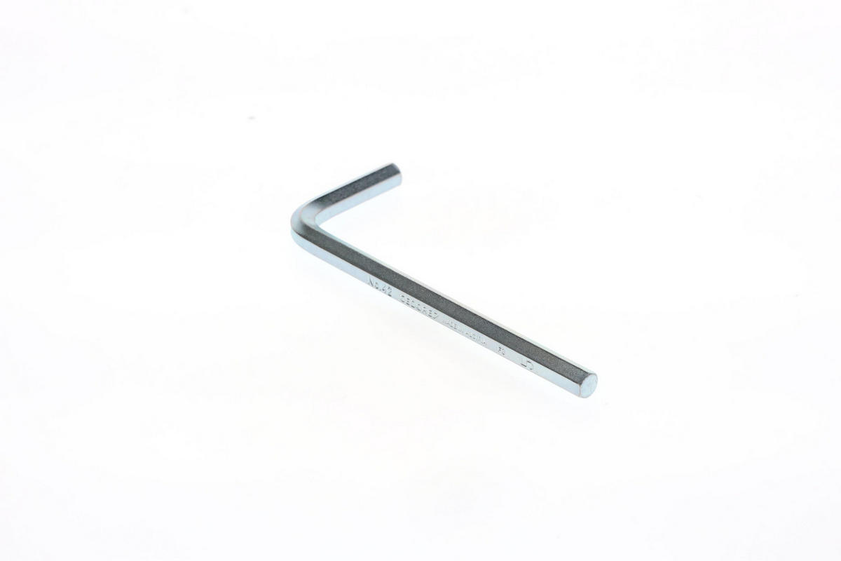 42 5 WINKELSCHRAUBENDREHER, INNEN-6-KANT 5 MM - Multicolor, Kunststoff/Metall (6/12cm) - Gedore