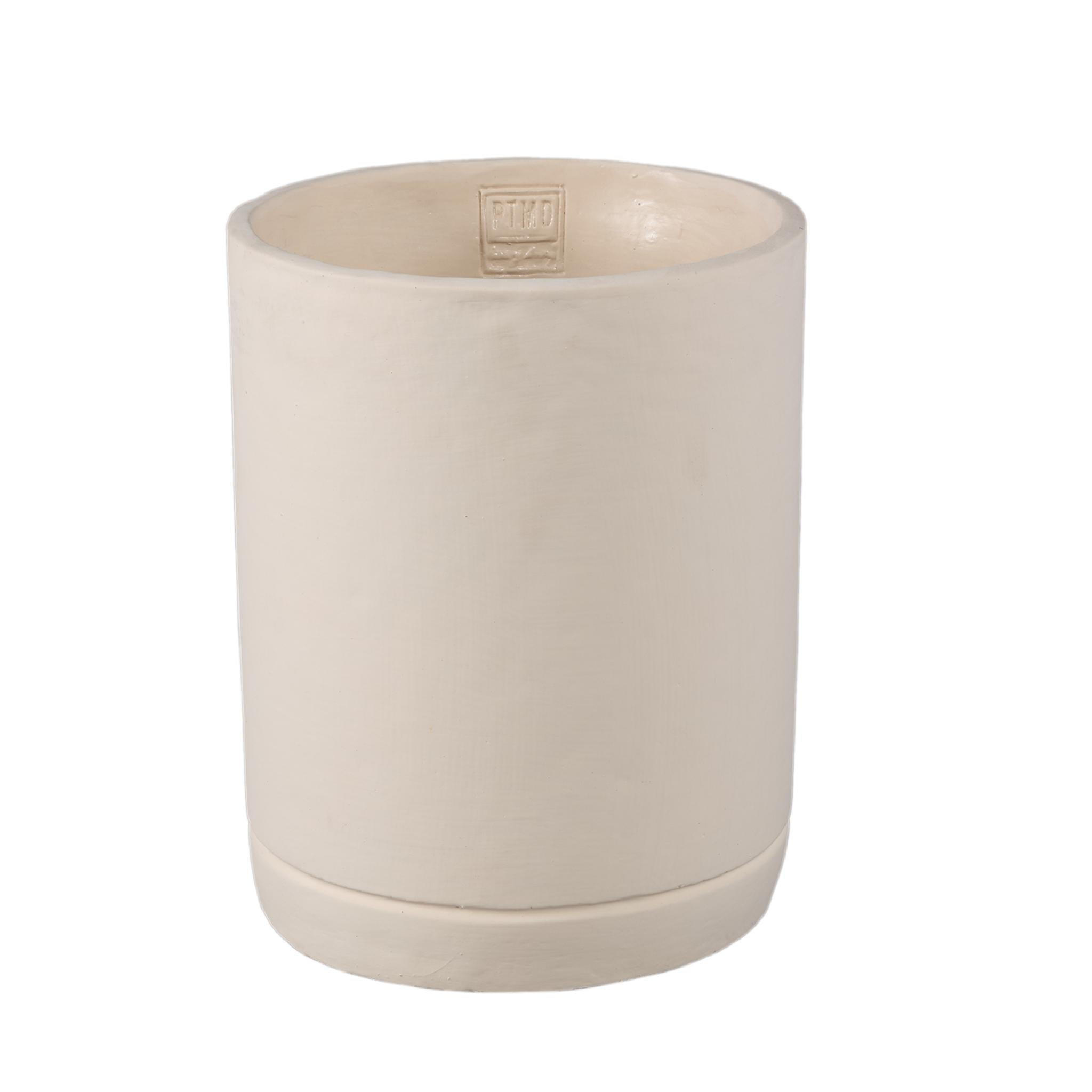 TOPF Vik Beige 20/20/25cm - Beige, Stein (25cm) - PTMD Collection