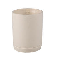 TOPF Vik Beige 20/20/25cm - Beige, Stein (25cm) - PTMD Collection