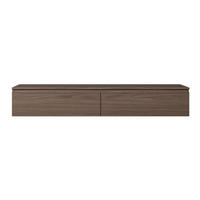 TV-LOWBOARD Bemmi Walnuss Wisconsin 175 cm - Dunkelbraun, Holzwerkstoff (175/28.4/31.8cm) - Selsey