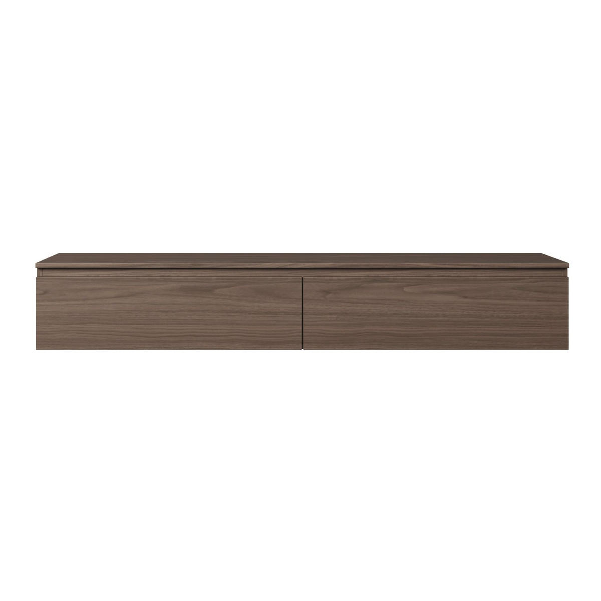 TV-LOWBOARD Bemmi Walnuss Wisconsin 175 cm - Dunkelbraun, Holzwerkstoff (175/28.4/31.8cm) - Selsey