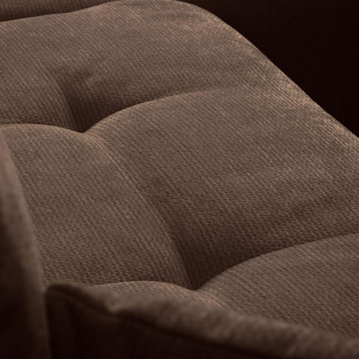 ECKSOFA CLOUD II XL mit Schlaffunktion Vibe 26 - Braun, Textil (280/152cm) - Lookway